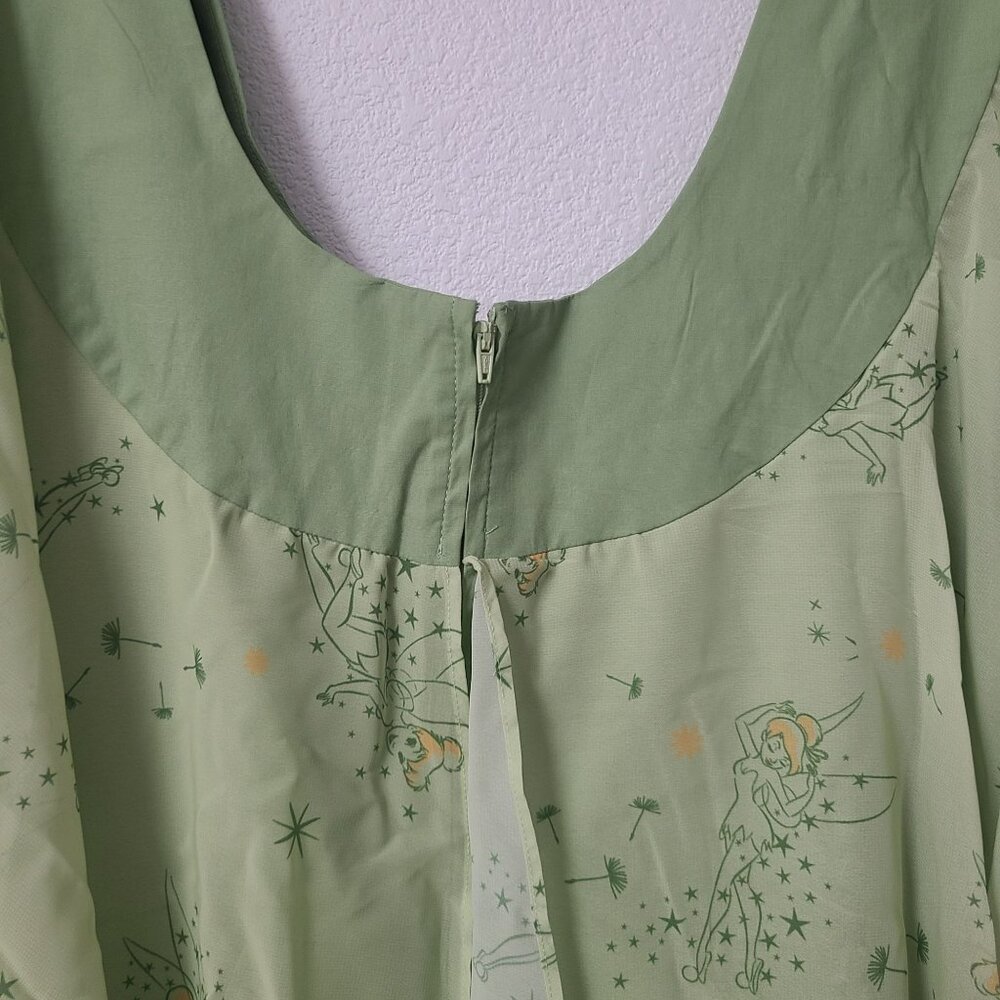 Her Universe Tinkerbell Retro Dress Plus Size 30 Green - Picture 3 of 9